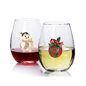 Christmas Drink Glass-Aikeyi