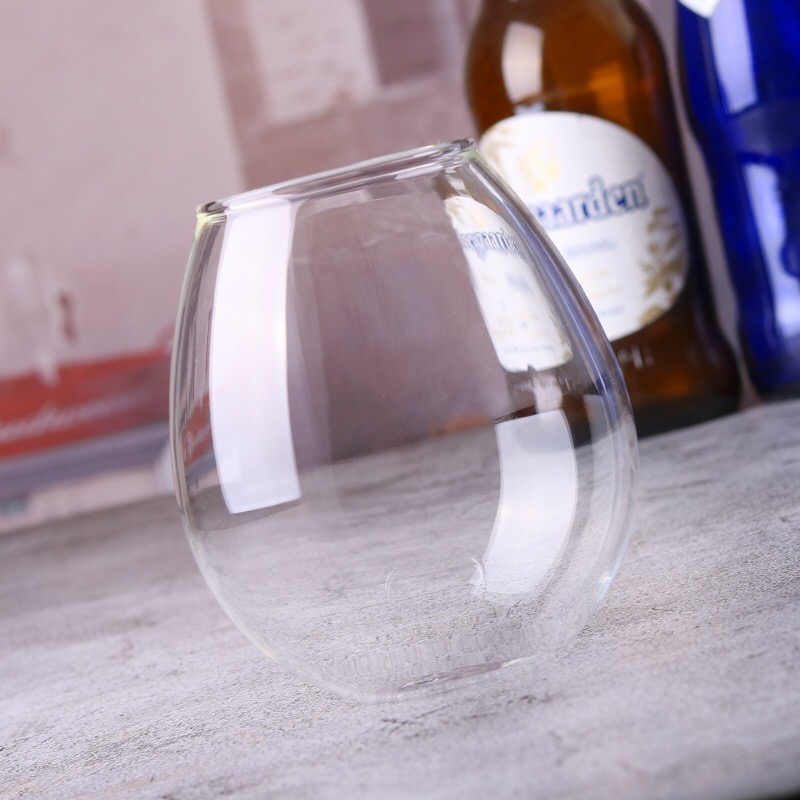 juice cup borosilicate Glass Coffee Cup Beer Glass custom logo