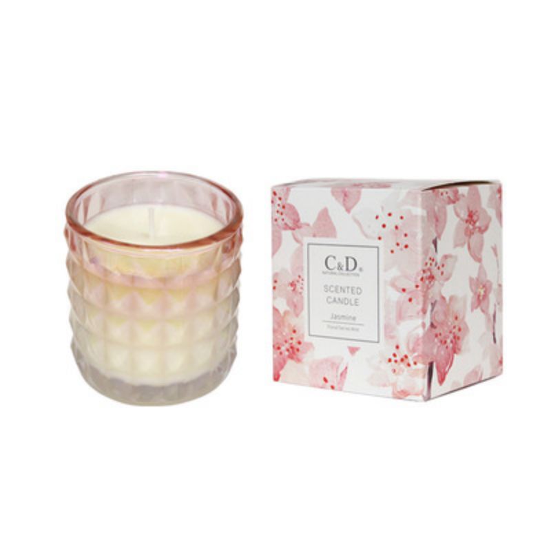 Aikeyi homeware creative glass candle holder with wax glass votive