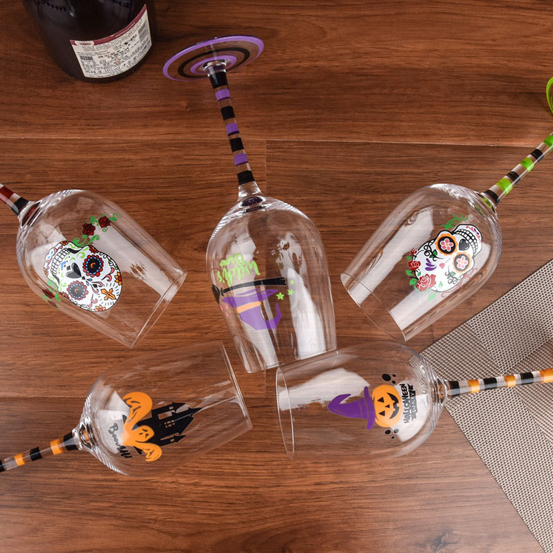 Holloween design goblet 
