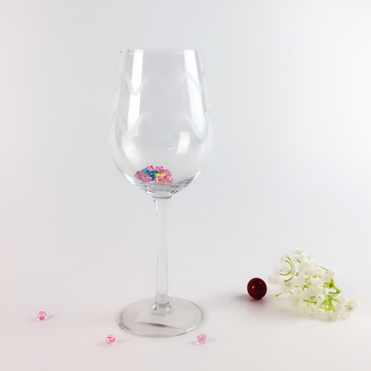 Aike homeware wave carving drinking glass