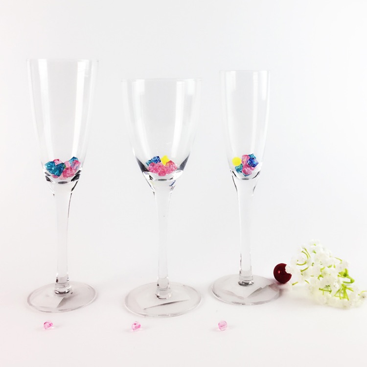 short stem champagne glass