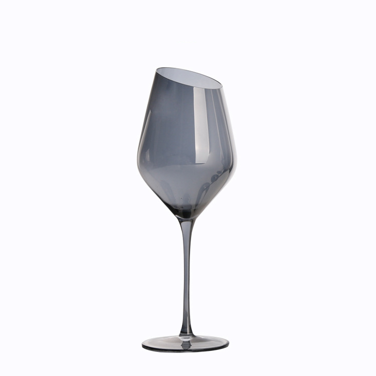 Fashion Aikehomeware Gray Stem wine glass