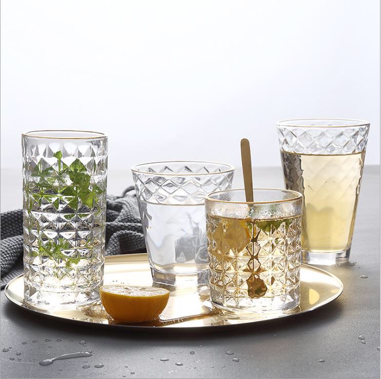 Gold supplier crystal glass whisky bulk whiskey glasses from glass cup manufacturer