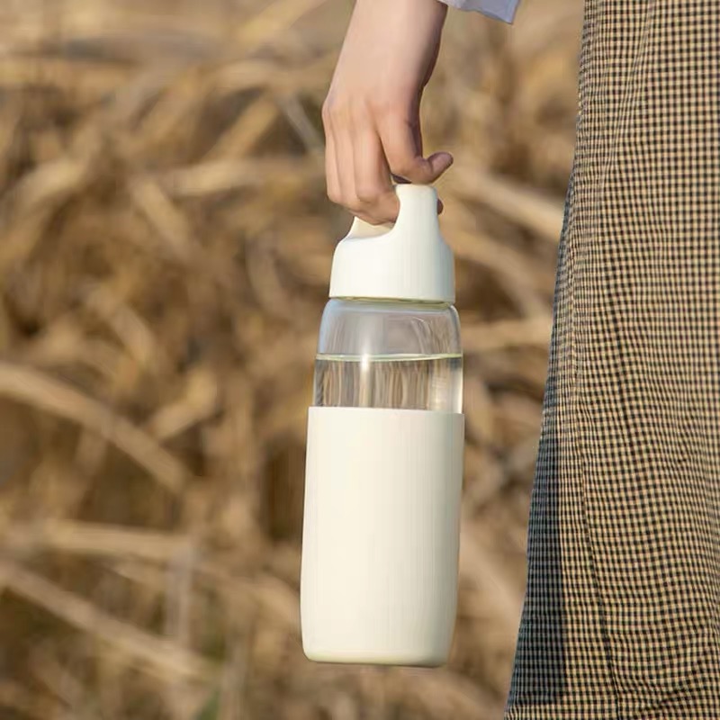 Custom Clear Portable Simple Glass Bottles for Water