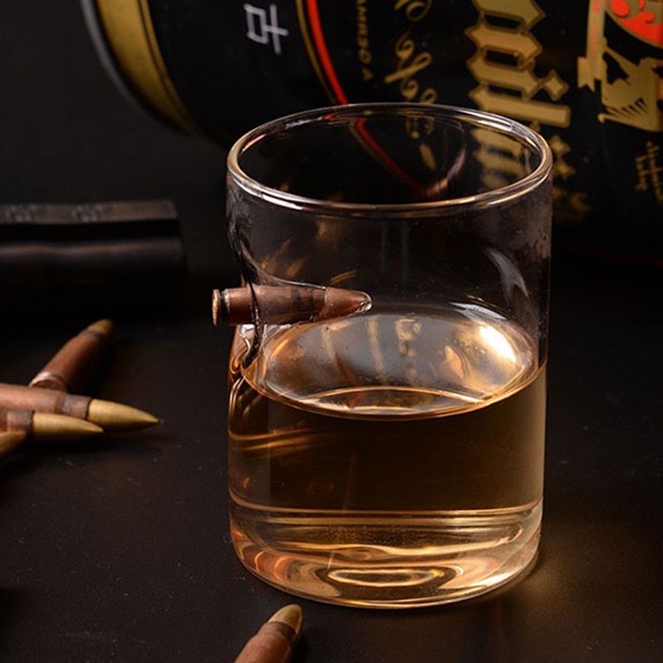 Hot selling bullet DOF drinkware bullet glassware bullet whisky glass