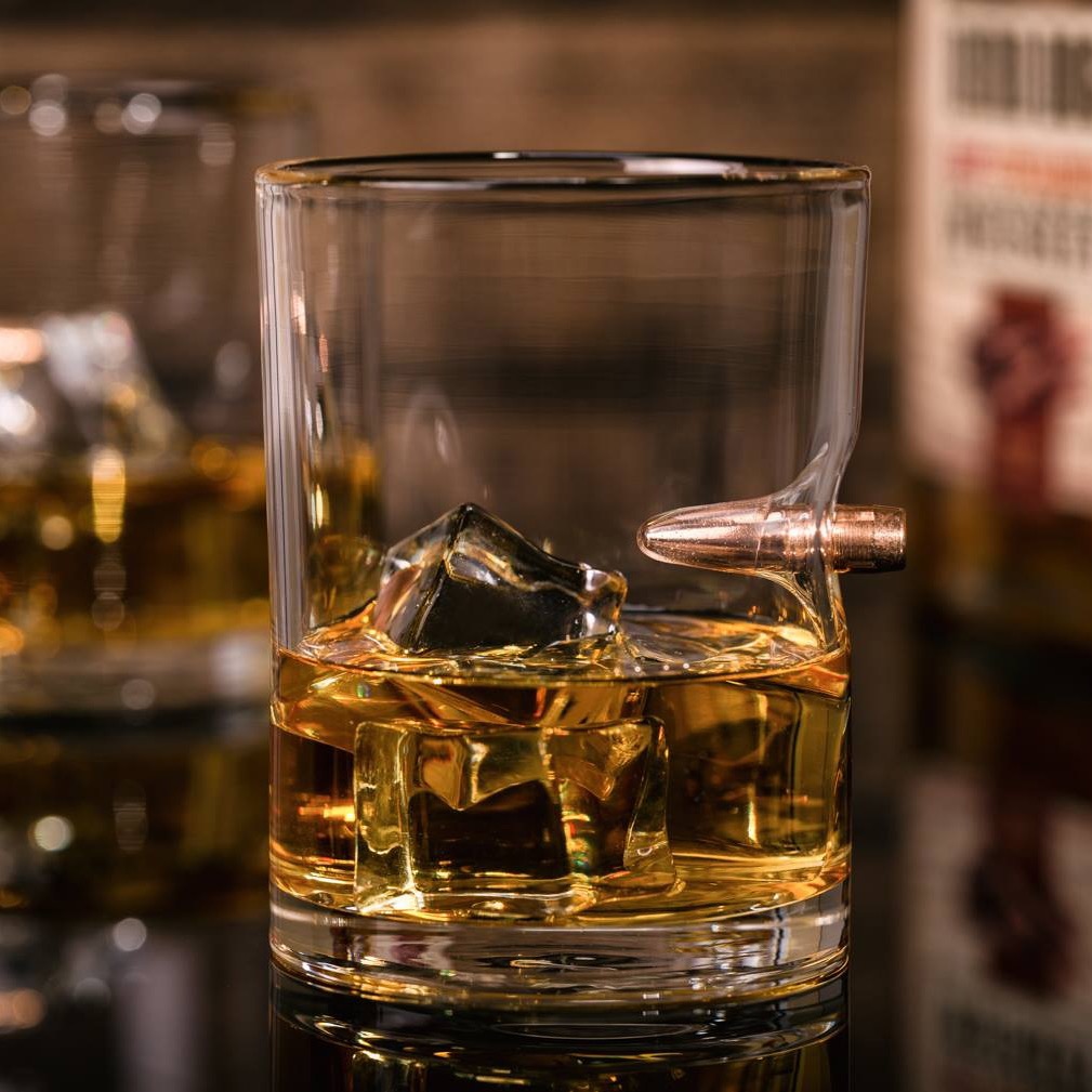 Hot selling bullet DOF drinkware bullet glassware bullet whisky glass