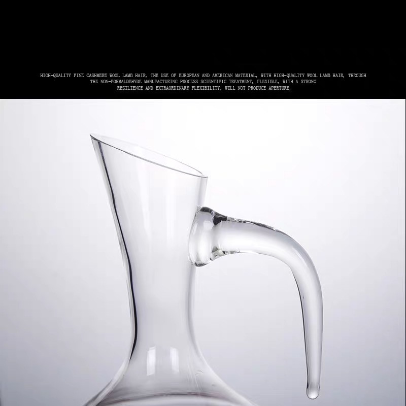 Top seller 1500ml wine glass decanter crystal decanter red wine decanter