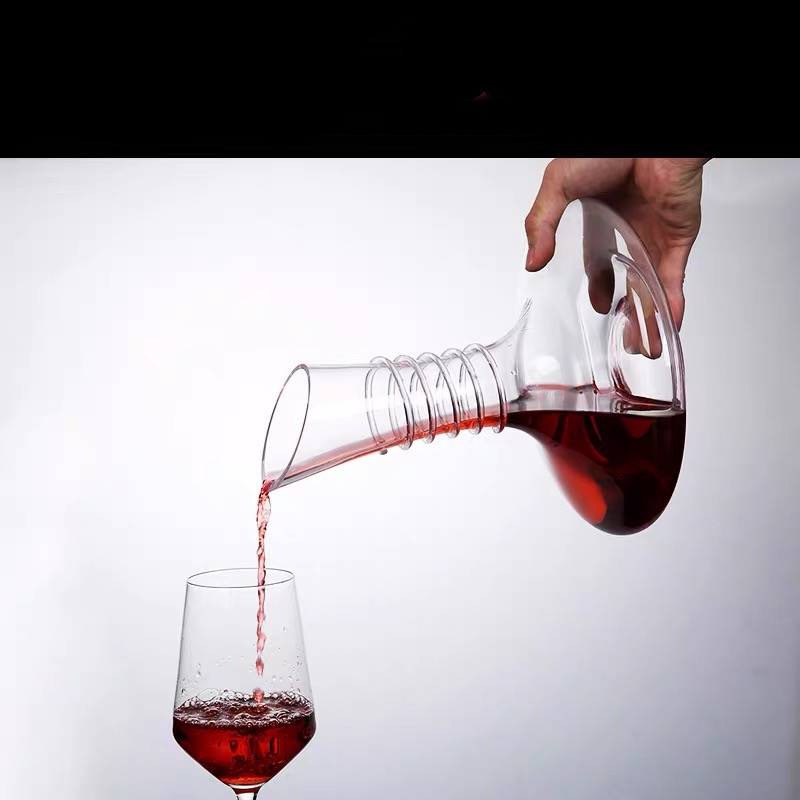 Top seller 1500ml wine glass decanter crystal decanter red wine decanter