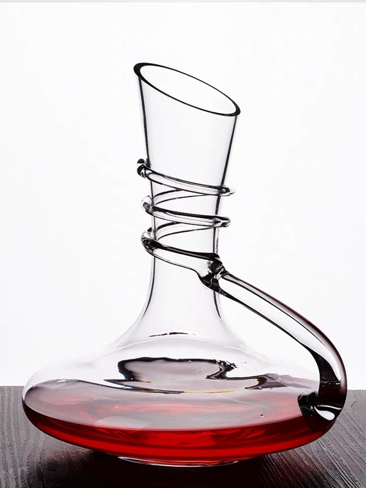 Top seller 1500ml wine glass decanter crystal decanter red wine decanter