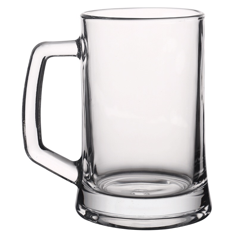 Clear Beer Mug / Glass Beer Cup with Handle Beer Steins Glass Type