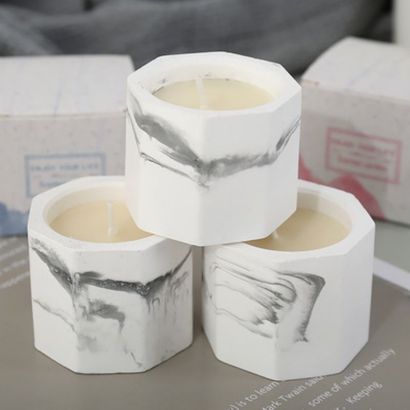 Luxury Personalized Unique Design Ceramic Art Candle Jar Holder