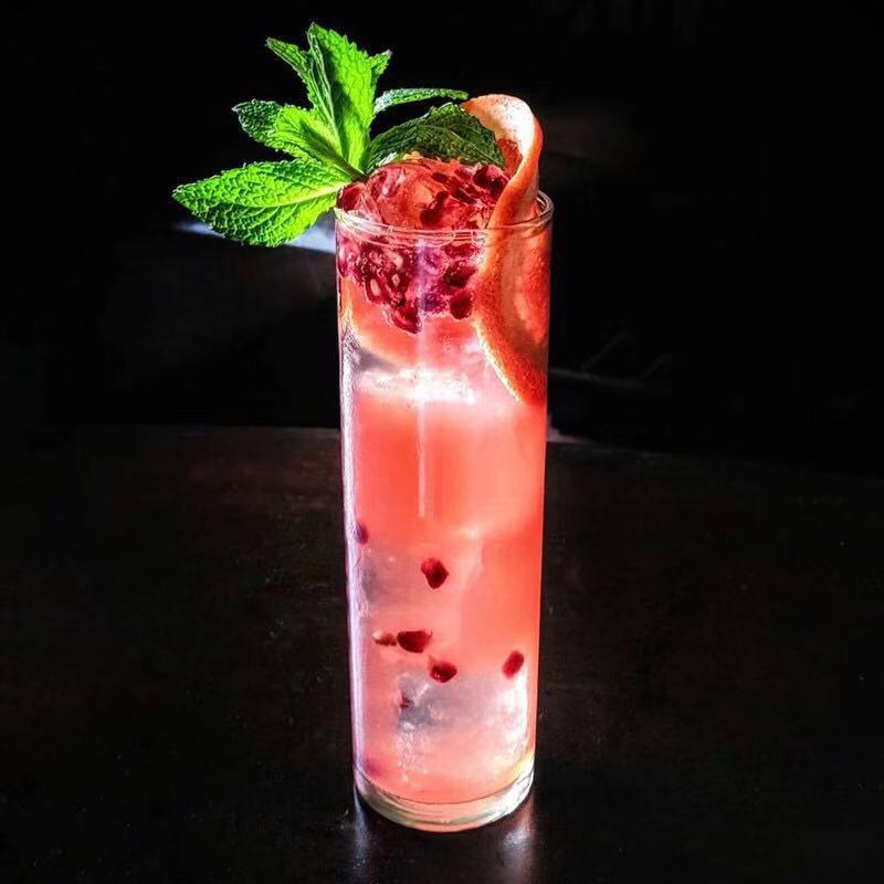 Lead-free Glass Extended Cocktail Glass Juice Cold Drink Coffee Cup