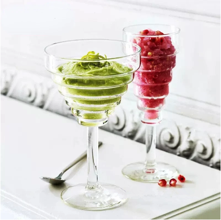 Special Shaped Cocktail Goblet Glass Wedding Party Unique Champagne Flutes Restaurant Dessert Cup