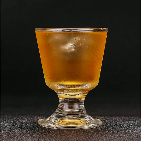 Hot selling high borosilicate cocktail drink glass breakfast dessert milkshake glass
