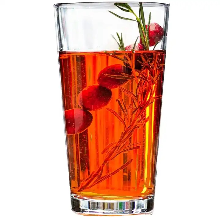 Dishwasher Safe Cocktail Clear Heavy Base Tall Beer Glasses, Water Glasses, Bar Glass, Wine, Juice, Iced Tea