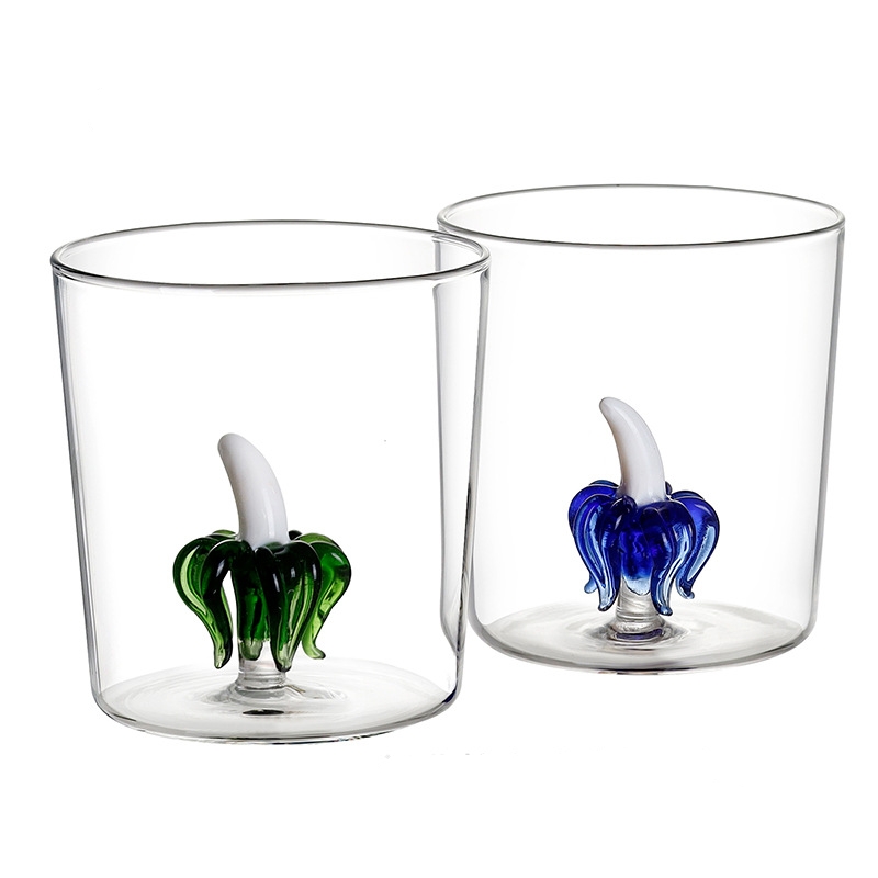 Customized Single-Layer Glass with Creative 3D Modeling Factory-Processed Accessories with Customized LOGO for Wine & Beer
