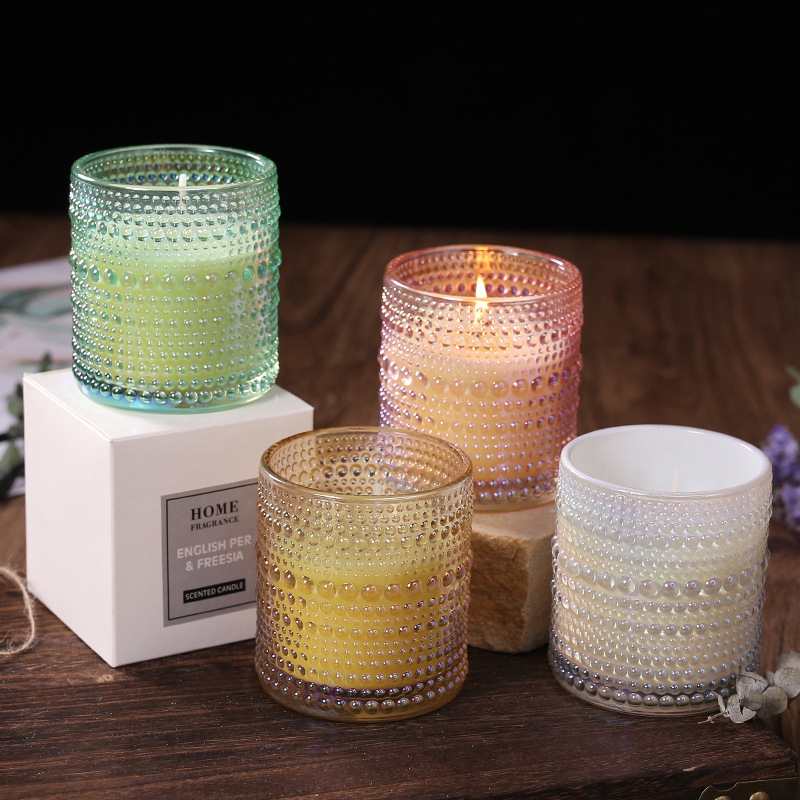 Romantic DIY Aromatherapy Candle Holder Glass Jar Home Decoration for Valentine's Day