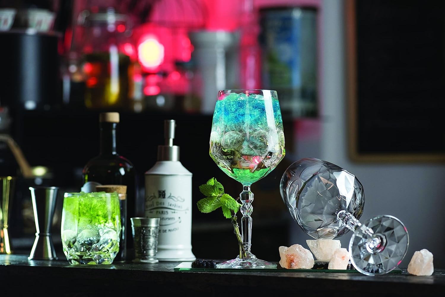 Blown Glass Wine Glasses Wine Goblets & Crystal Cocktail Glasses For Home Use