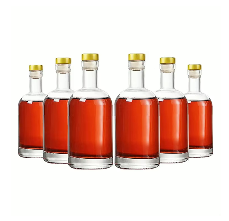 Clear Glass Bottles 3 Oz - 100ml for Wine Beverages Drinks Oil Vinegar Kombucha Beer Water Soda With Cork Stopper Airtight Lid
