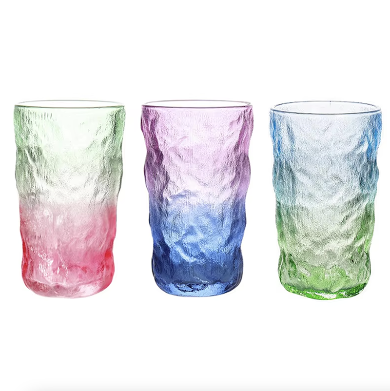 300g 320ml China Direct Factory High Quality Color Glass Tumbler Aikeyi Homeware