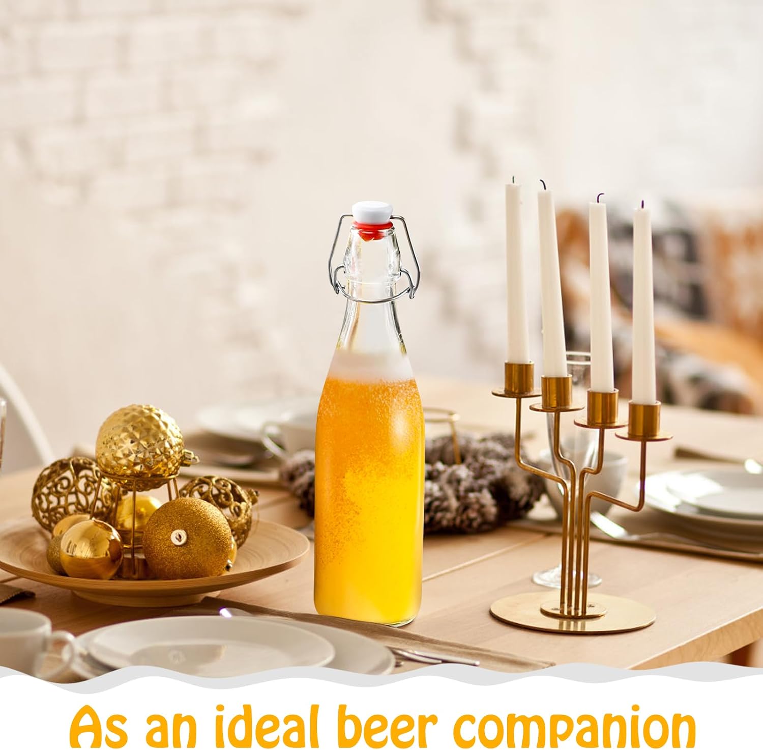Custom Swing Top Glass Bottle Wholesale