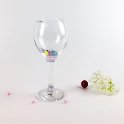 Aikehomeware hand blown fancy wine glass