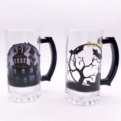 Handmade Halloween Tumbler Drinkng Glassware