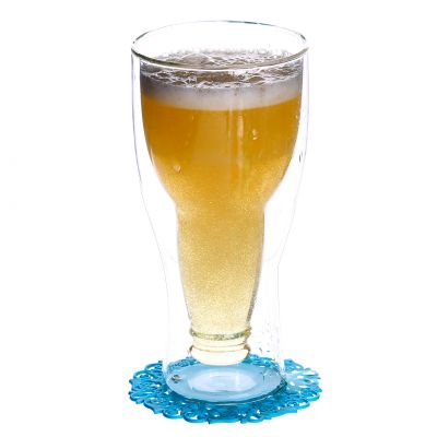 Aike homeware double wall beer glass