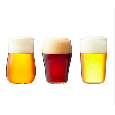 245ml/255ml/280ml handmade beer glass