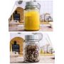 NEW 2000ml and 3000ml big glass jar for storage 