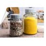 NEW 2000ml and 3000ml big glass jar for storage 