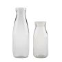 500ml French Square Glass Milk Bottle