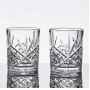 Engraved Diamond Whisky Glass Crystal Clear Whisky Glass