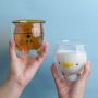 Hot selling animal design double wall glass cup coffee cup