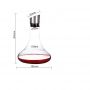 Factory price high quality crystal wine decanter set glass decanter glass drinkware