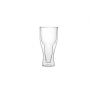 High quality customized logo double wall glass cup beer mug