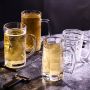 Clear Beer Mug / Glass Beer Cup with Handle Beer Steins Glass Type