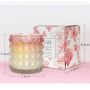 Aikeyi homeware creative glass candle holder with wax glass votive