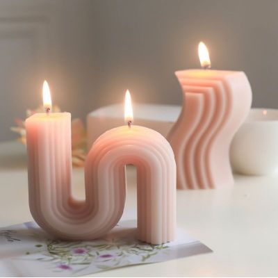 Wholesale Soy Wax Cone Private Label Home Decoration Luxury Scented Candle Christmas Aroma Candle Gift Set