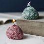 Best Seller Colorful Stone Shape Candle Holders For Long Time Burning