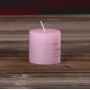 Colorful soy candle pillar for votive and wedding