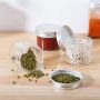 4oz Glass Jars With Silver Lids Mason Jars Ideal For Honey Jam Baby Foods Wedding Favor Mini Spice Jars