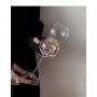 New Design Goblet Wine Glass Gourd Shaped Drinking Glass Cups for Wedding Party Bar and Restaurant