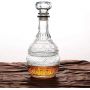 Liquor Decanter, Glass Spirits Decanter with Airtight Stopper, Whiskey Vodka Bourbon Decanter Bottle for Gift