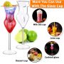 6.8 ounces Body Shaped Wine Glasses Cocktail Glasses Beauty Lady Woman Goblet Glass Drinking Cups