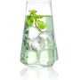18 Ounces Premium Crystal Glass Modern and Practical Design Drinking Glasses for Water Cocktail Beer Juice