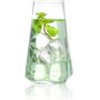 18 Ounces Premium Crystal Glass Modern and Practical Design Drinking Glasses for Water Cocktail Beer Juice