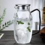 New high borosilicate glass cold kettle glass hammer pattern cold kettle household large capacity cold kettle glass jug volume