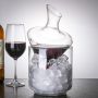 Factory direct sale ice bucket decanter glass spot supply bar decanter set oblique